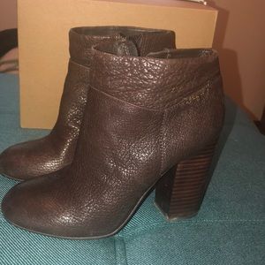 Tory Burch leather booties